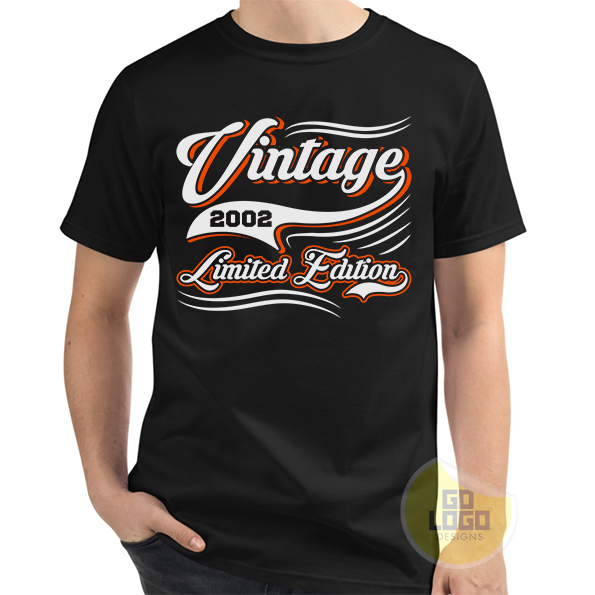 Retro Vintage 2002 Shirt 22 yrs old Bday 2002 22nd Birthday Sweatshirt