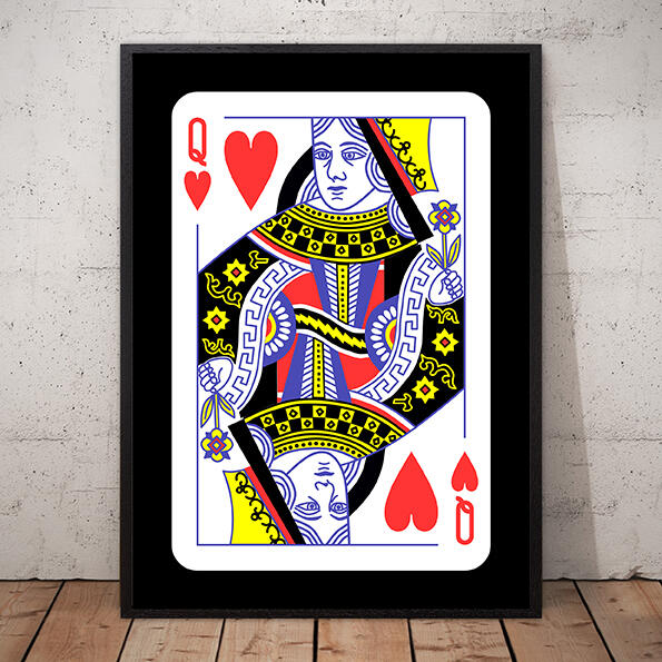Queen of Hearts Poster
