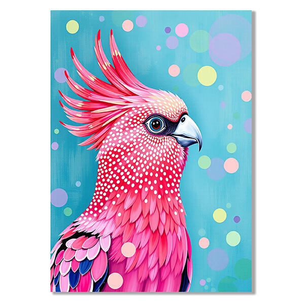 Pink Galah Painting Pink Galah Painting