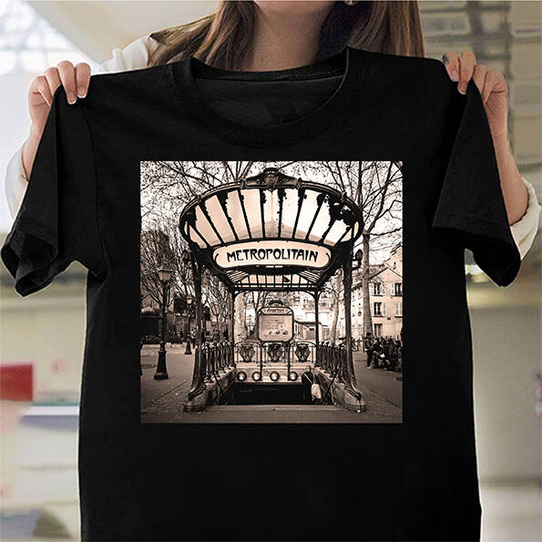 Paris Metro Train Station T-Shirt