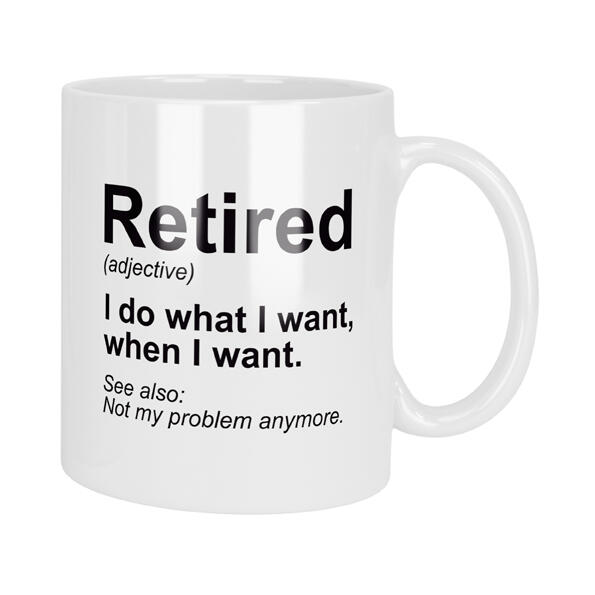 Retired Definition Mug